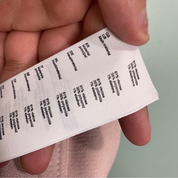 Maje Myshirt Pink Purple Croppes Cardigan Short Sleeve Top - Picture 5 of 8